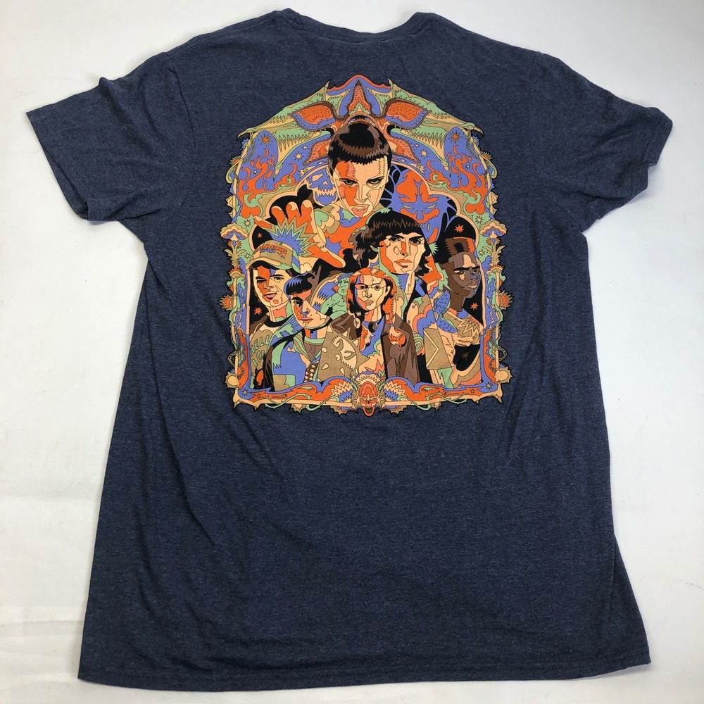 Netflix Stranger‎ Things Eleven Comic Book Pop Art Character Medium Graphic Tee